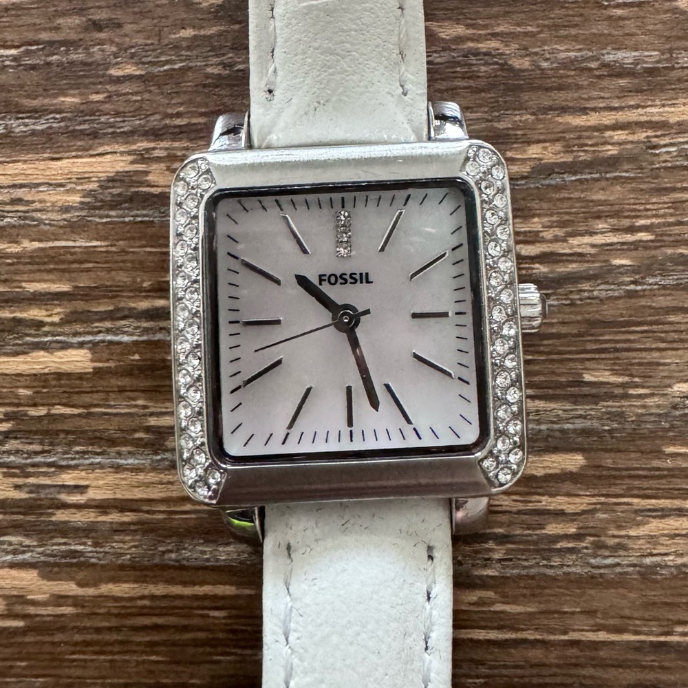 Fossil Ladies Rhinestone Watch